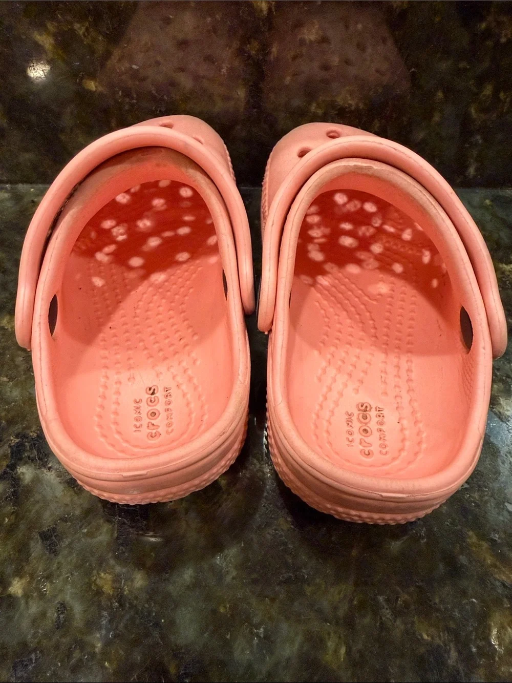Pair of CROCS Toddler Classic Clogs, C6